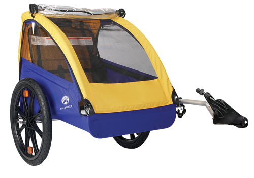 burley bee bike trailer
