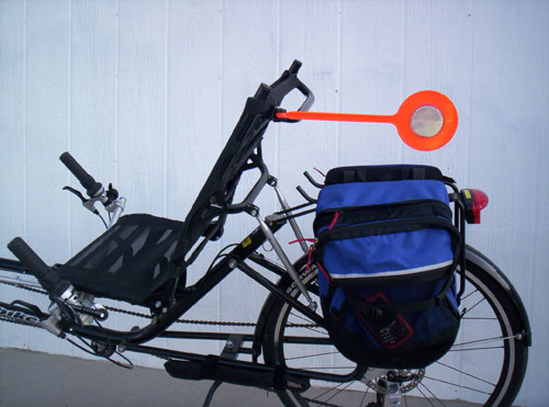 Extended Safety Reflector - Rocky Mountain Recumbents